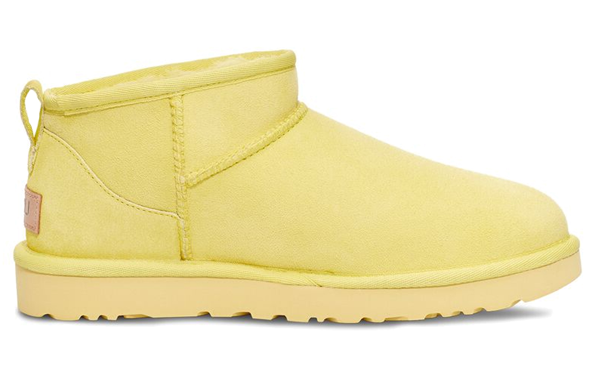 (WMNS) UGG Classic Ultra Mini 'Yellow' 1116109-MRT