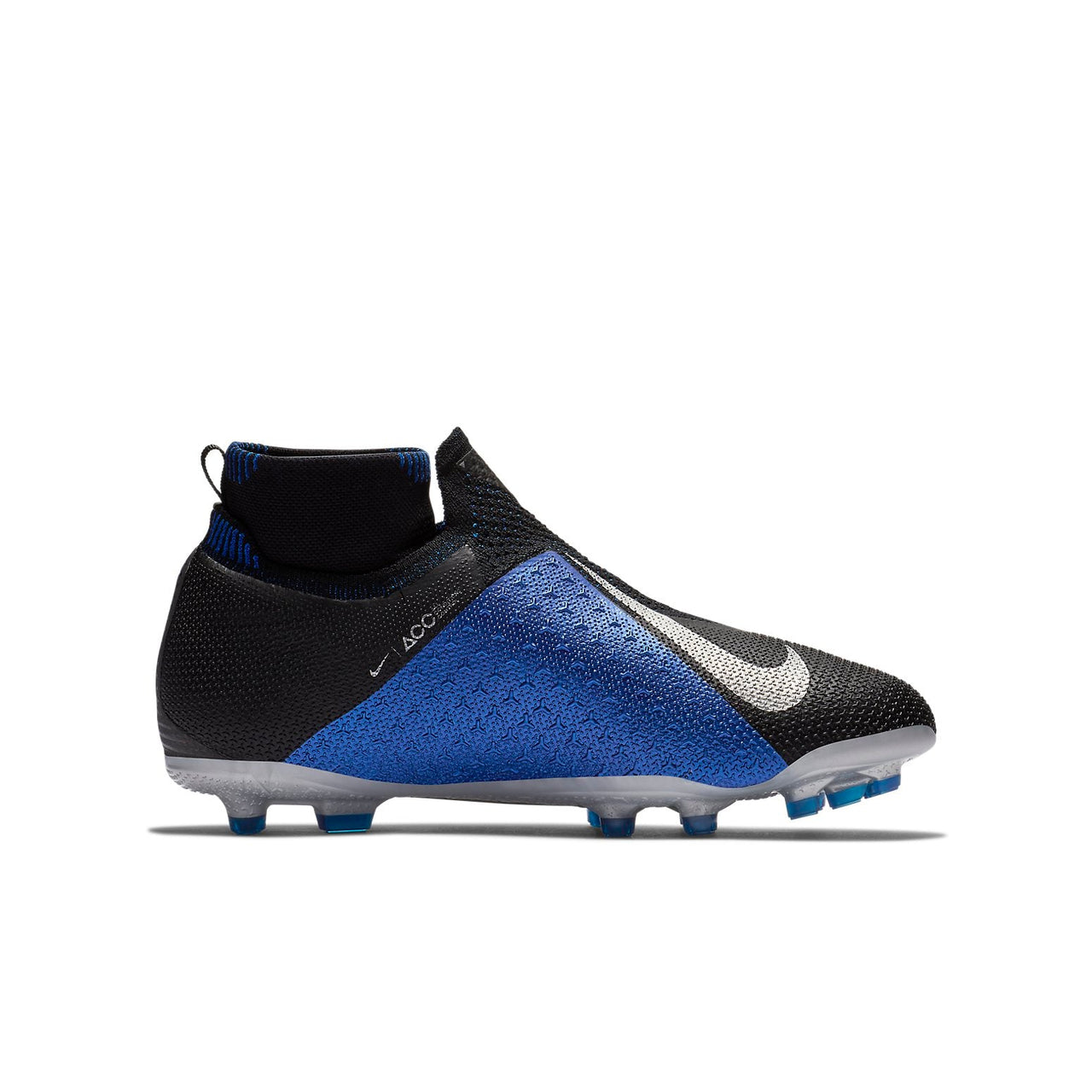 (GS) Nike Phantom Vision Elite DF FG MG 'Black Metallic Silver' AO3289-004
