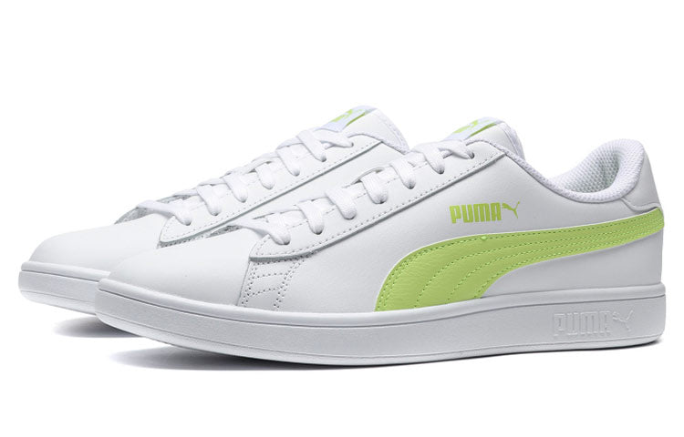 PUMA Smash v2 Leather 'White Sharp Green' 365215-26