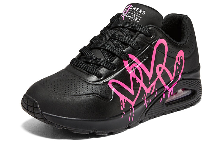 (WMNS) Skechers x JGoldcrown Uno 'Dripping In Love' 177980-BKPK