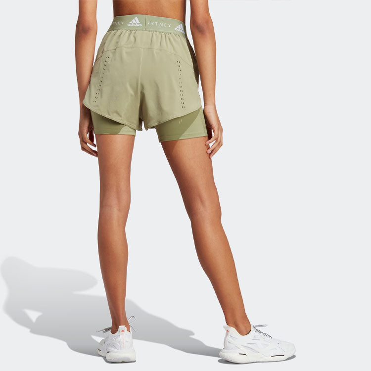 (WMNS) adidas Truepurpose Two-in-one Shorts 'Olive Green' HS0985