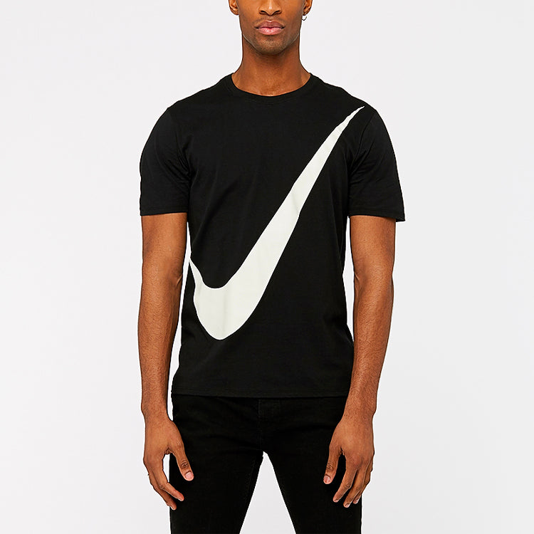 Nike Hybrid 1 Large Logo Short Sleeve Black 891871-010