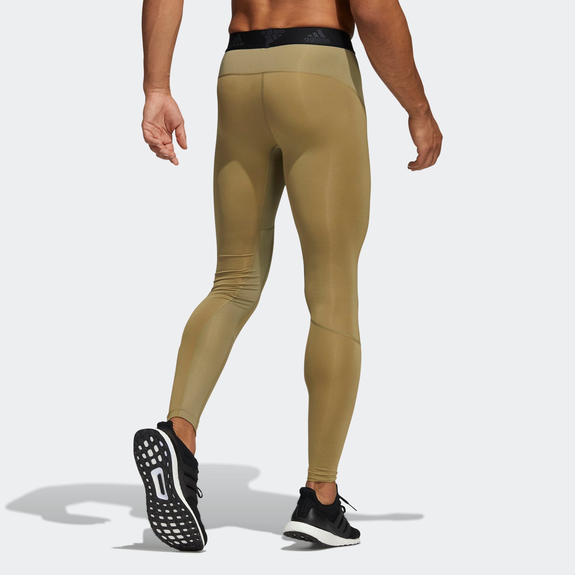 adidas Techfit Long Tights Asia Sizing 'Green' H08760