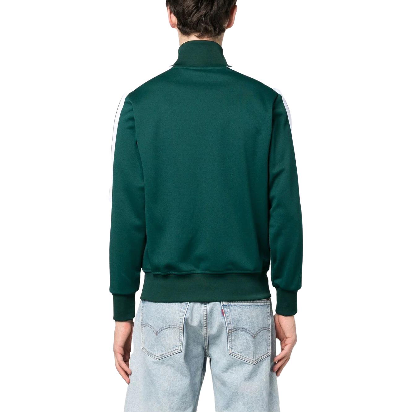 Palm Angels SS23 Classic Track Jacket 'Green White' PMBD001C99FAB0045501