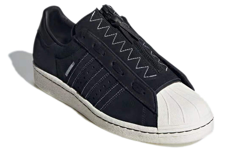 Neighborhood x adidas originals Superstar 80s White  'Black White' GX1400
