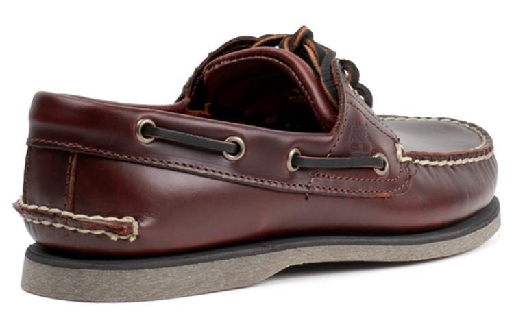 Timberland 2-Eye Lug Handsewn Boat Shoe 'Brown' 25077W
