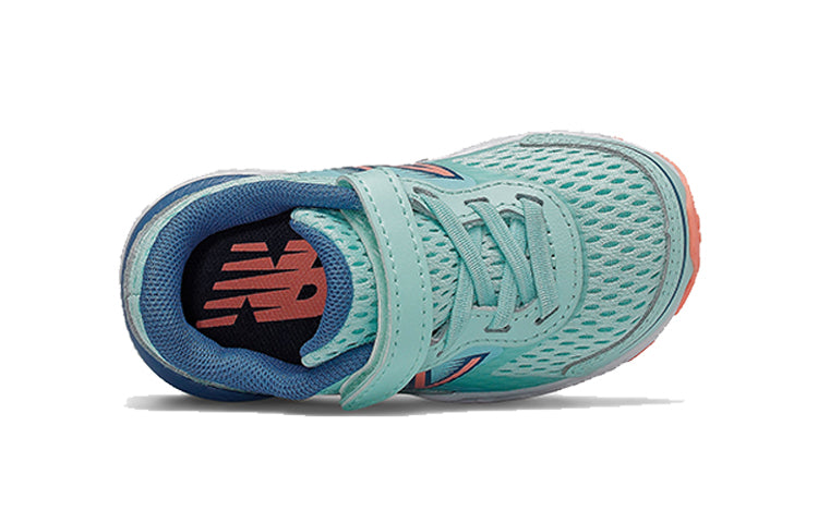 New Balance Bungee Lace 680v6 Blue Green Toddler IA680LL6