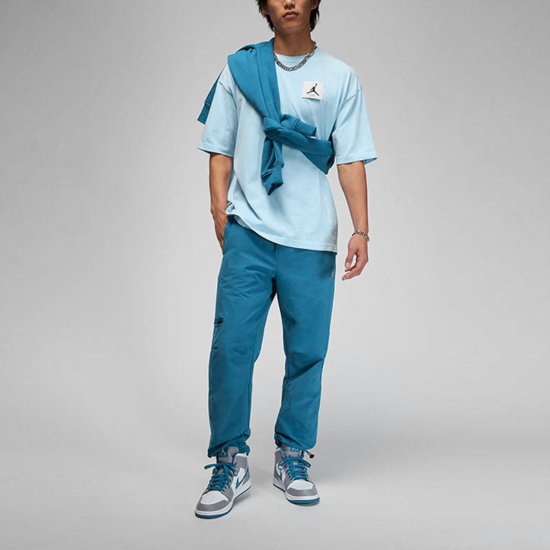 Air Jordan Flight Essential Logo T-Shirt 'Blue' DZ0605-425