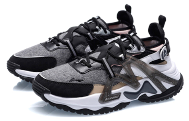 (WMNS) Li-Ning Beyond The Very 'Black Grey Multi' AGLQ126-5