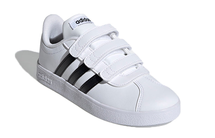 (PS) adidas VL Court 2.0 'White Black' DB1837