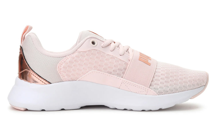 (WMNS) PUMA Wired Metallic SoftFoam 'White Pink' 374624-02