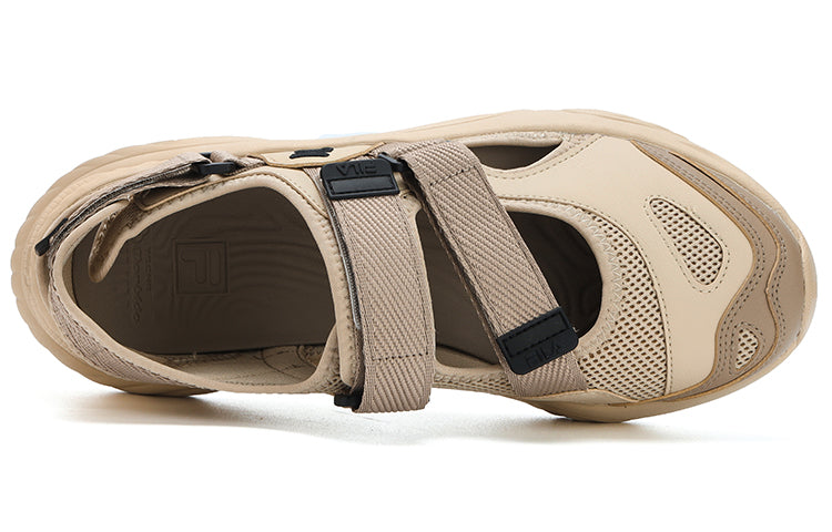 FILA FUSION Conch Sandals ''Beige Black' T12M321401FMA