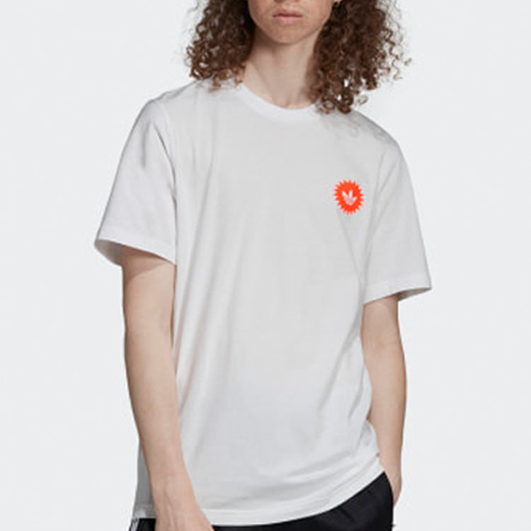 adidas originals Bodega Poster Back Printing Short Sleeve White ED7066