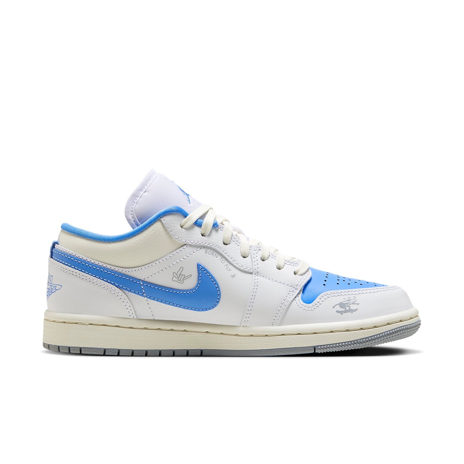 (WMNS) Air Jordan 1 Low SE 'Flame Swoosh' FJ7219-441