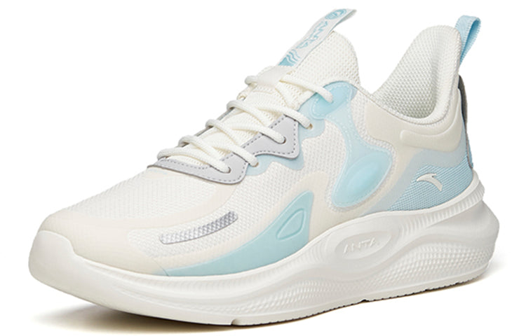 ANTA The Cloud Leather Mesh 'White BLue' 112145541R-1