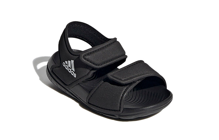 (TD) adidas Altaswim Open Toe Minimalistic Sports Sandals Black EG2137