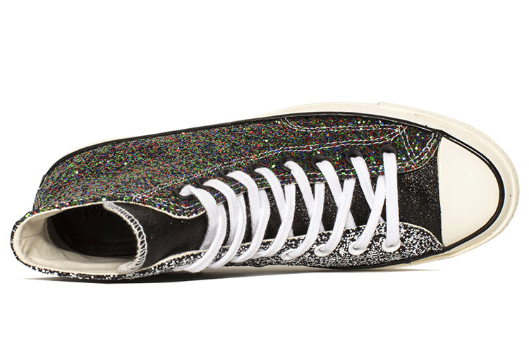 Converse JW Anderson x Chuck 70 Hi 'Glitter Pack - Black Multicolor' 164697C