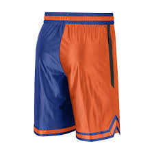 Nike New York Knicks Courtside Shorts 'Orange Blue' DX8000-495