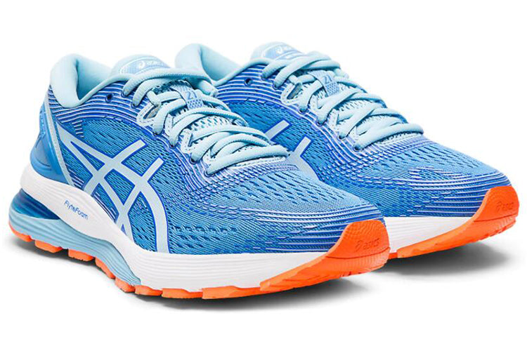 (WMNS) ASICS Gel-Nimbus 21 Wide 'Blue Coast Skylight' 1012A155-400