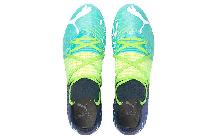 PUMA Future Z 1.2 FG AG 'Green Glare Elektro Aqua' 106476-03