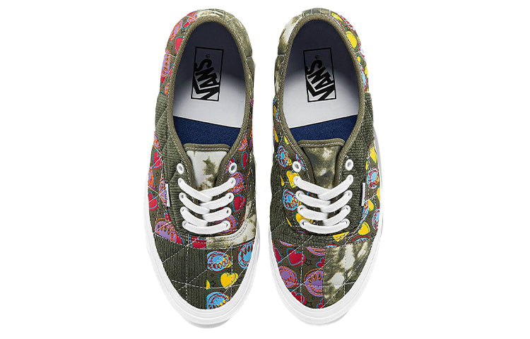 Vans UnisexAuthentic 44 Dx Anaheim Low-Top Casual Canvas Shoes Green VN0A54F98F9