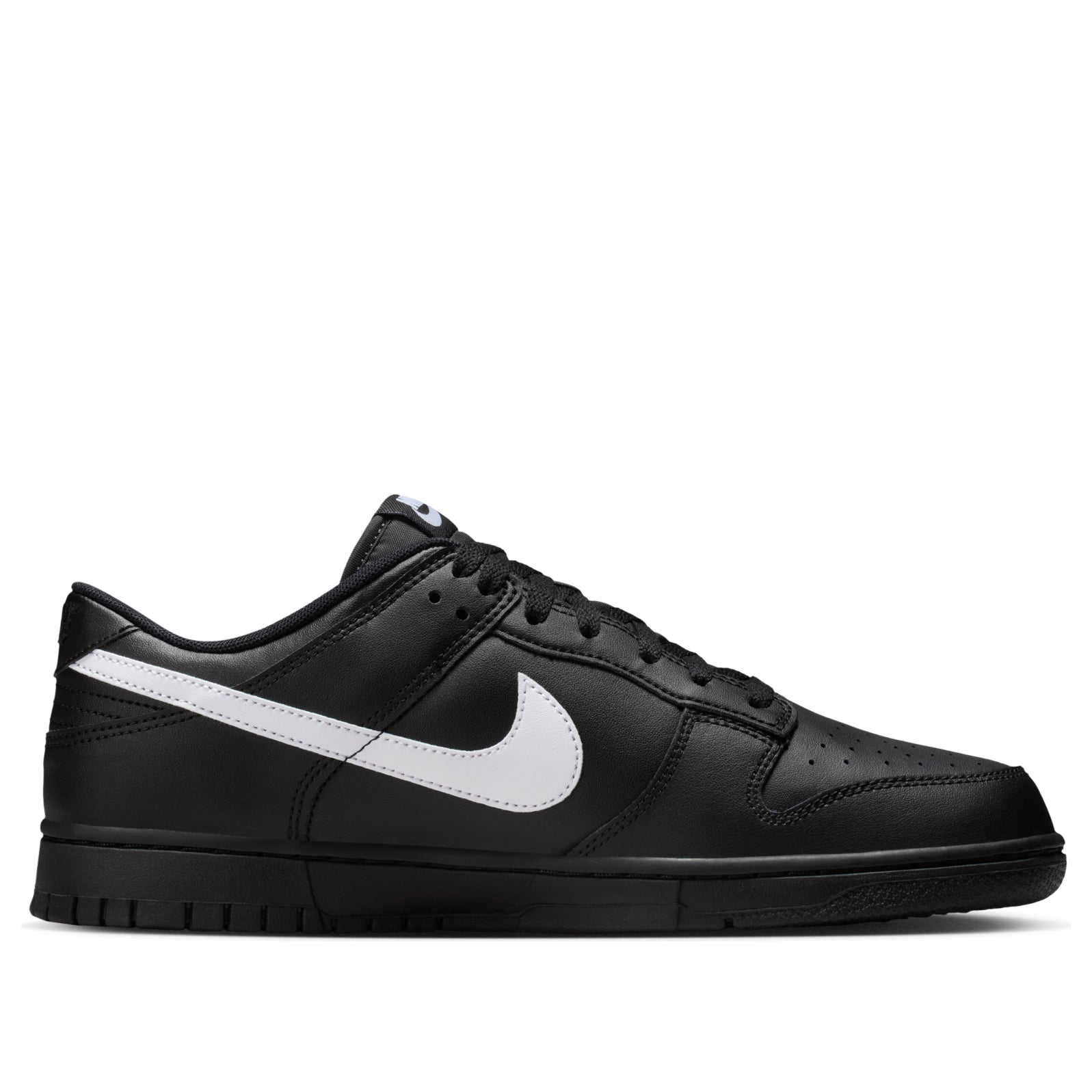Nike Dunk Low 'Black White Swoosh' IO7606-010