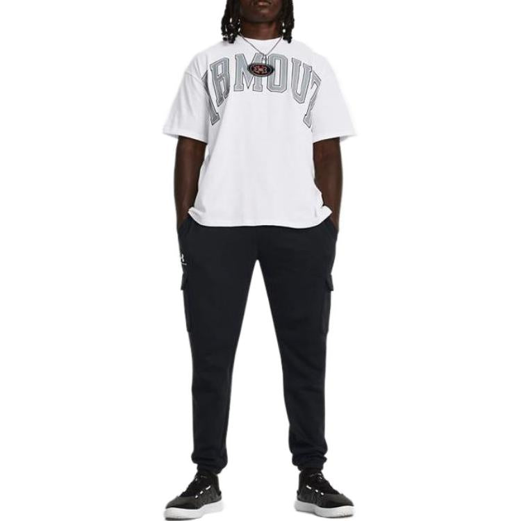 Under Armour Essential Fleece Cargo Pants 'Black' 1380376-001