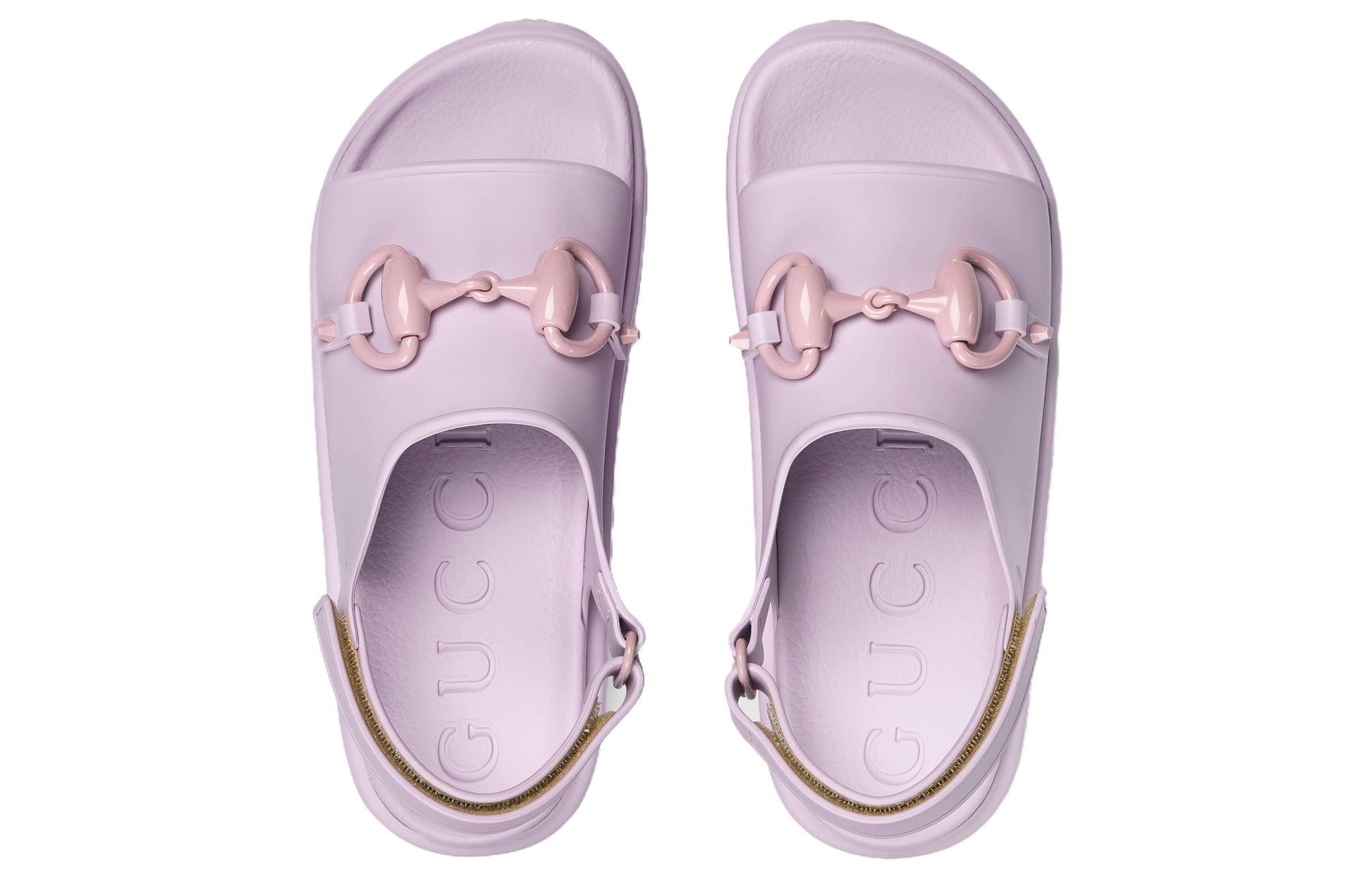 (WMNS) Gucci Interlocking G Platform Sandal 'Light Pink' 742435-JAAC9-6816