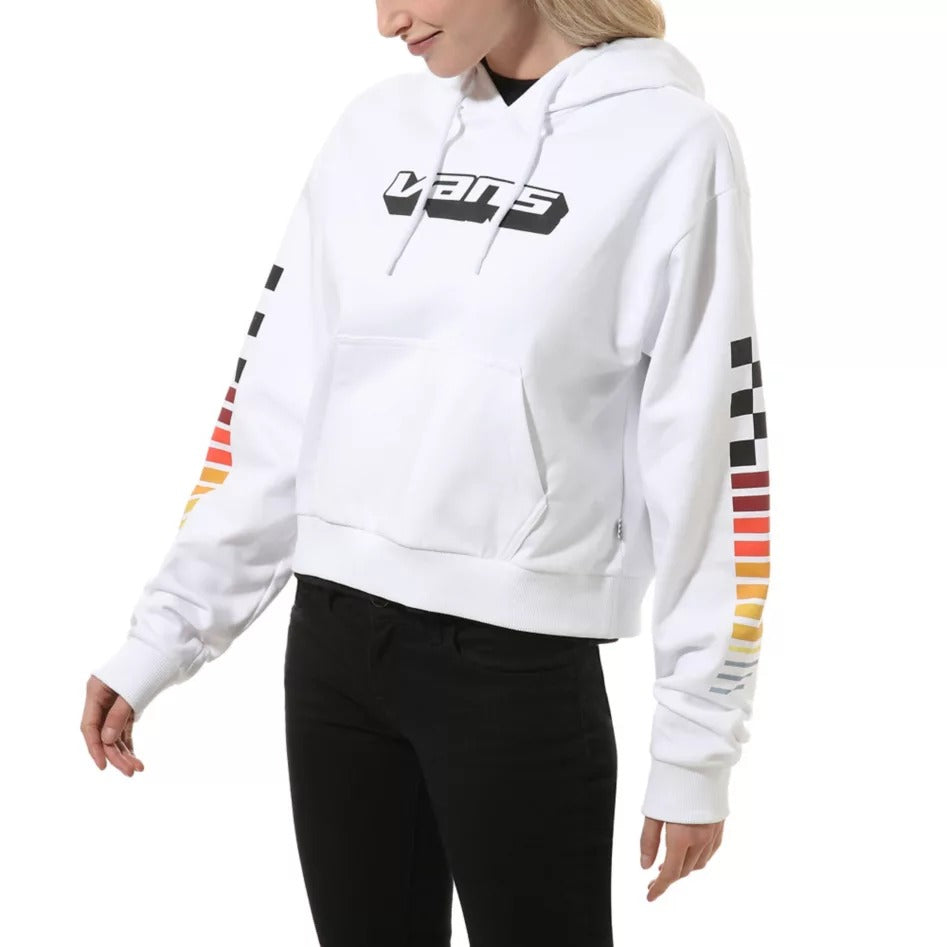 (WMNS) Vans Athleisure Casual Sports Long Sleeves White VN0A47YDWHT