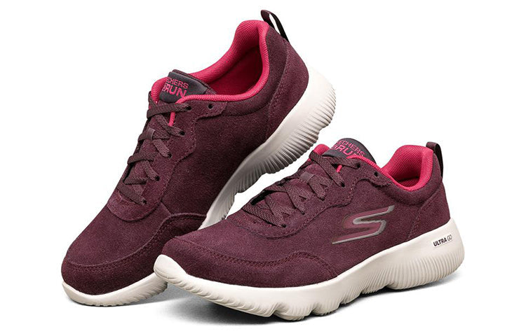 (WMNS) Skechers Go Run Focus Low-Top Red-Wine 15179-BURG