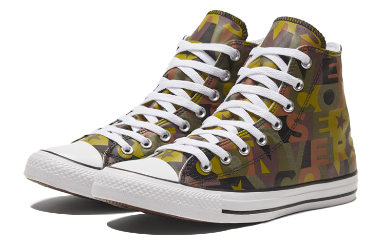 Converse Chuck Taylor All Star High Top 'Black Brown Yellow' 168713F