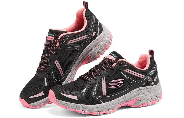 (WMNS) Skechers Hillcrest 'Grey pink 149820-BKHP
