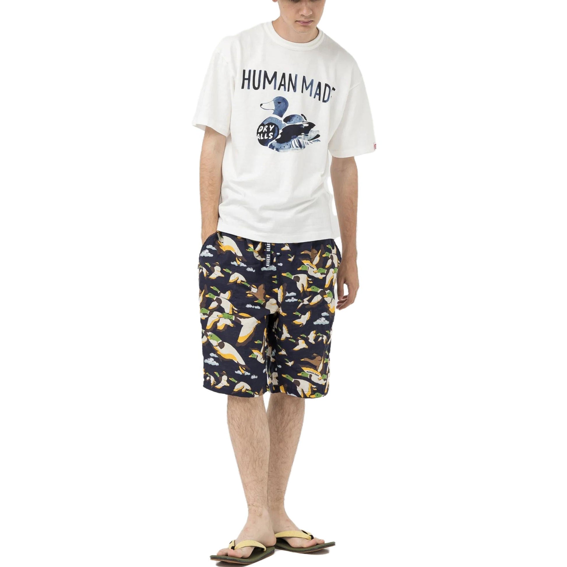HUMAN MADE Ningen-sei Capsule Duck Graphic T-shirt 'White' HM25TE022