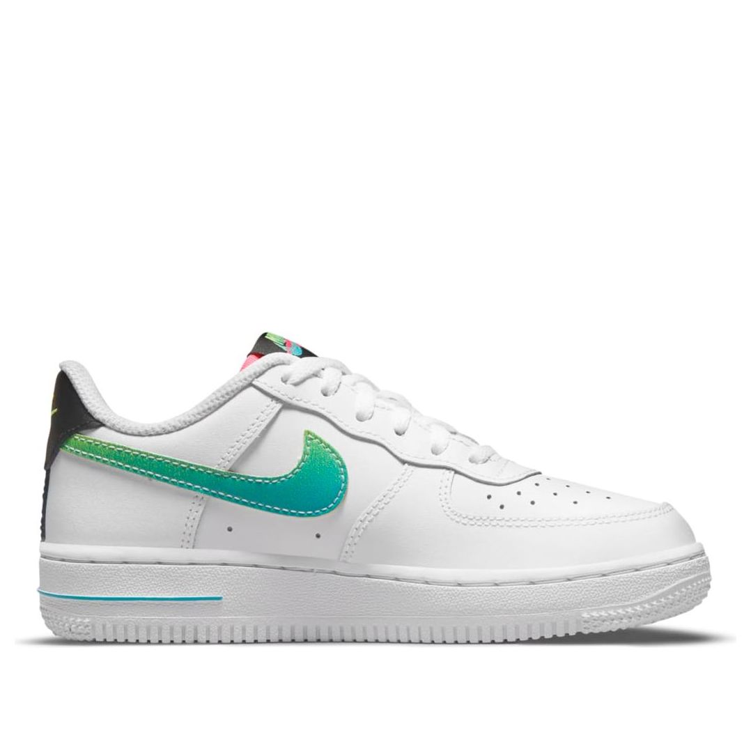 (PS) Nike Force 1 LV8 3 'White Green Black' DJ5156-100