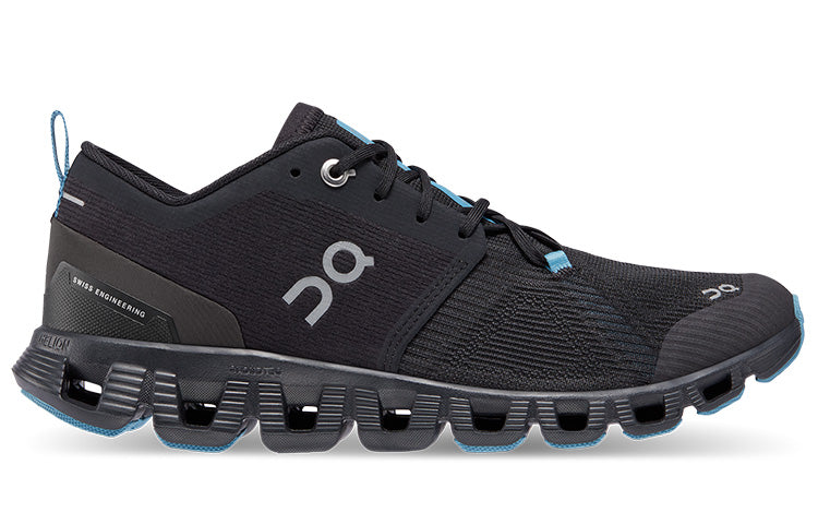 (WMNS) On Running Cloud X 3 Shift 'Black Niagara Blue' 66.98464