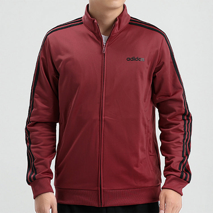 Men's adidas TRIC Knit Red Jacket GD5234