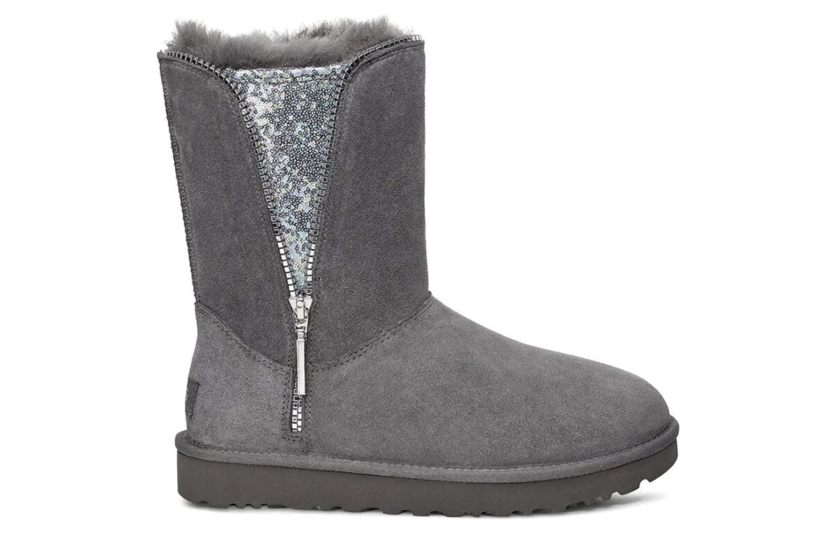 (WMNS) UGG Classic Zip 1103764-CHRC