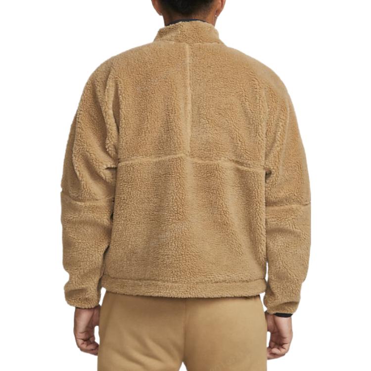 Nike Club Winter half-zip fleece jacket 'Tan' DQ4881-258