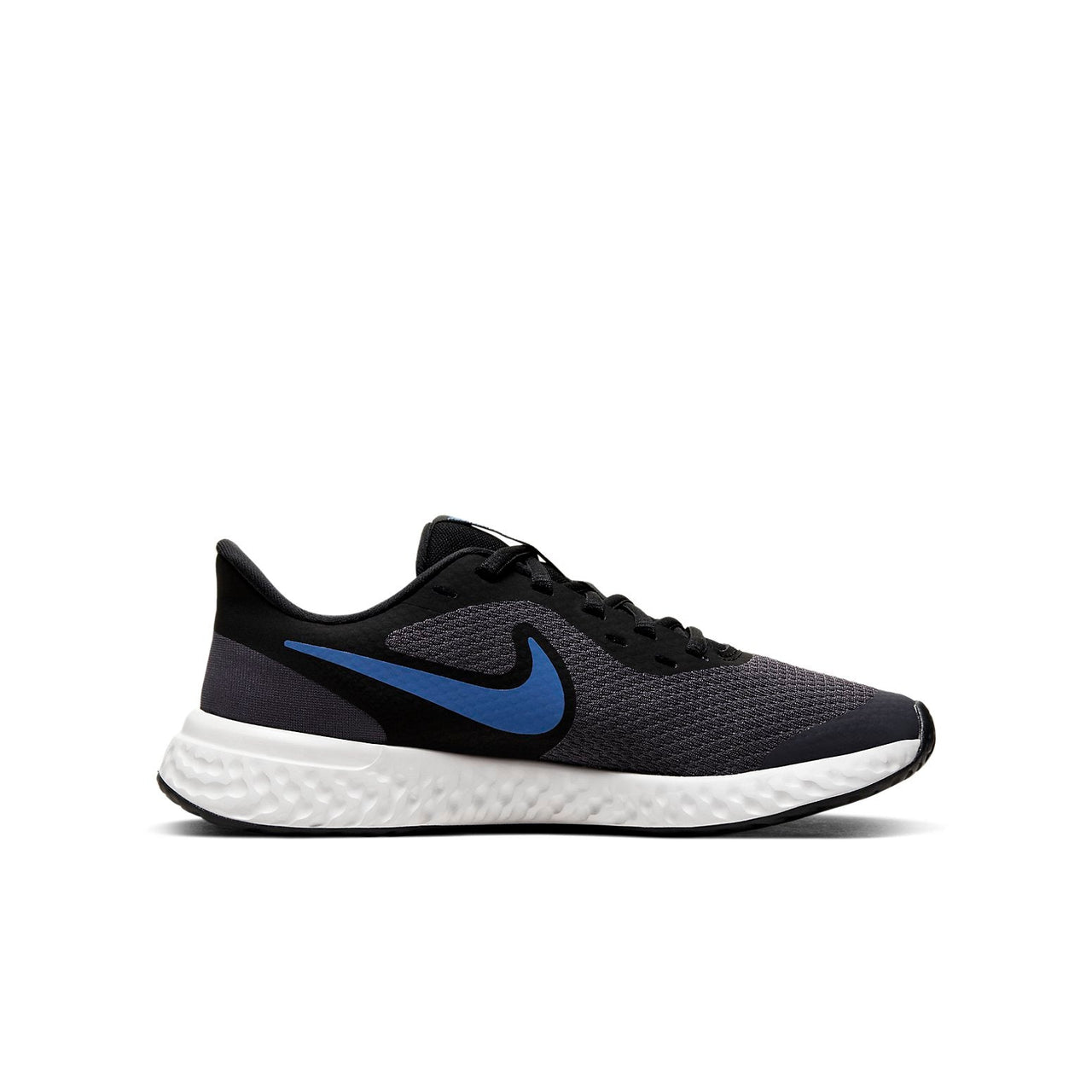 (GS) Nike Revolution 5 Low-Top Black/Blue BQ5671-009