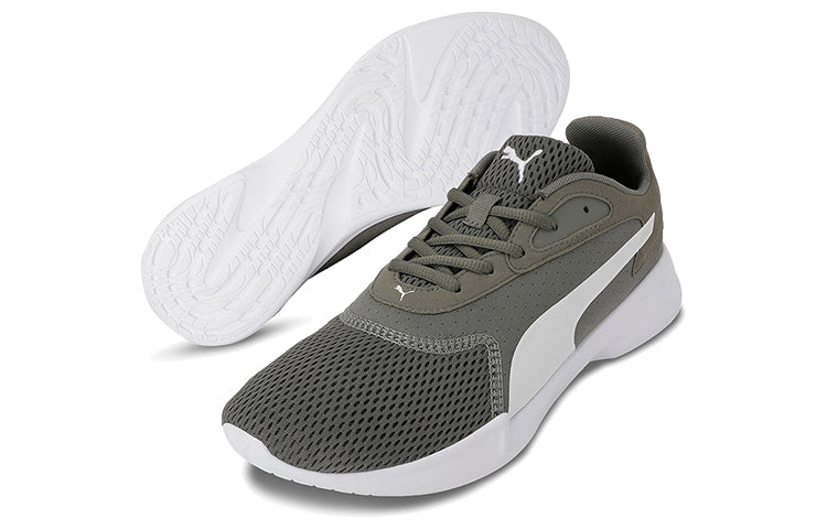 PUMA Jaro Non-Slip Breathable Low Top Tennis Shoes Gray White 193107-10