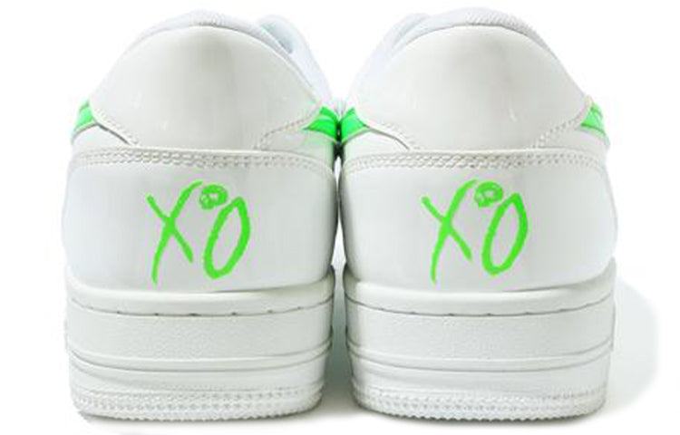 A BATHING APE x XO Bape Sta Low 'White Green' 1G23-191-912-GREEN