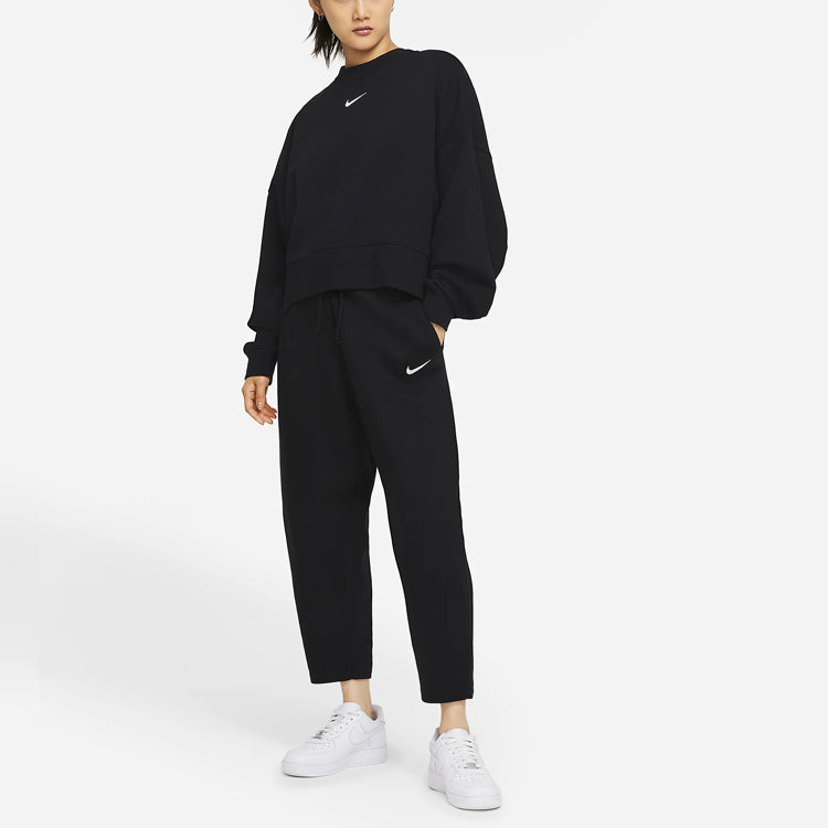 (WMNS) Nike Sportswear Collection Essentials Curve Pants Black DD5637-010