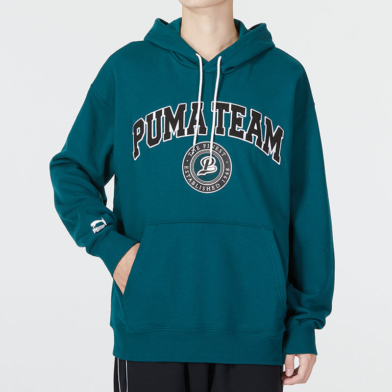 PUMA Team Hoodie 'Green' 539274-24
