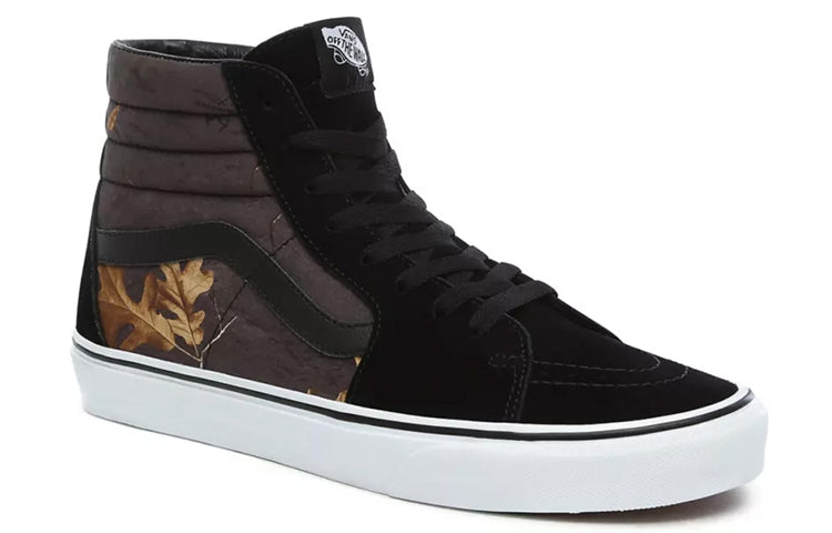 Realtree Xtra x Vans SK8-HI Crossover Casual Skateboarding Shoes Unisex Black White VN0A4BV6TGO