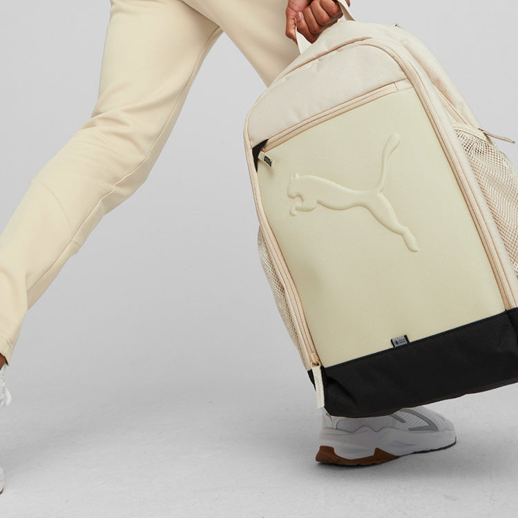 PUMA Buzz Backpack 'Beige Black' 079136-02