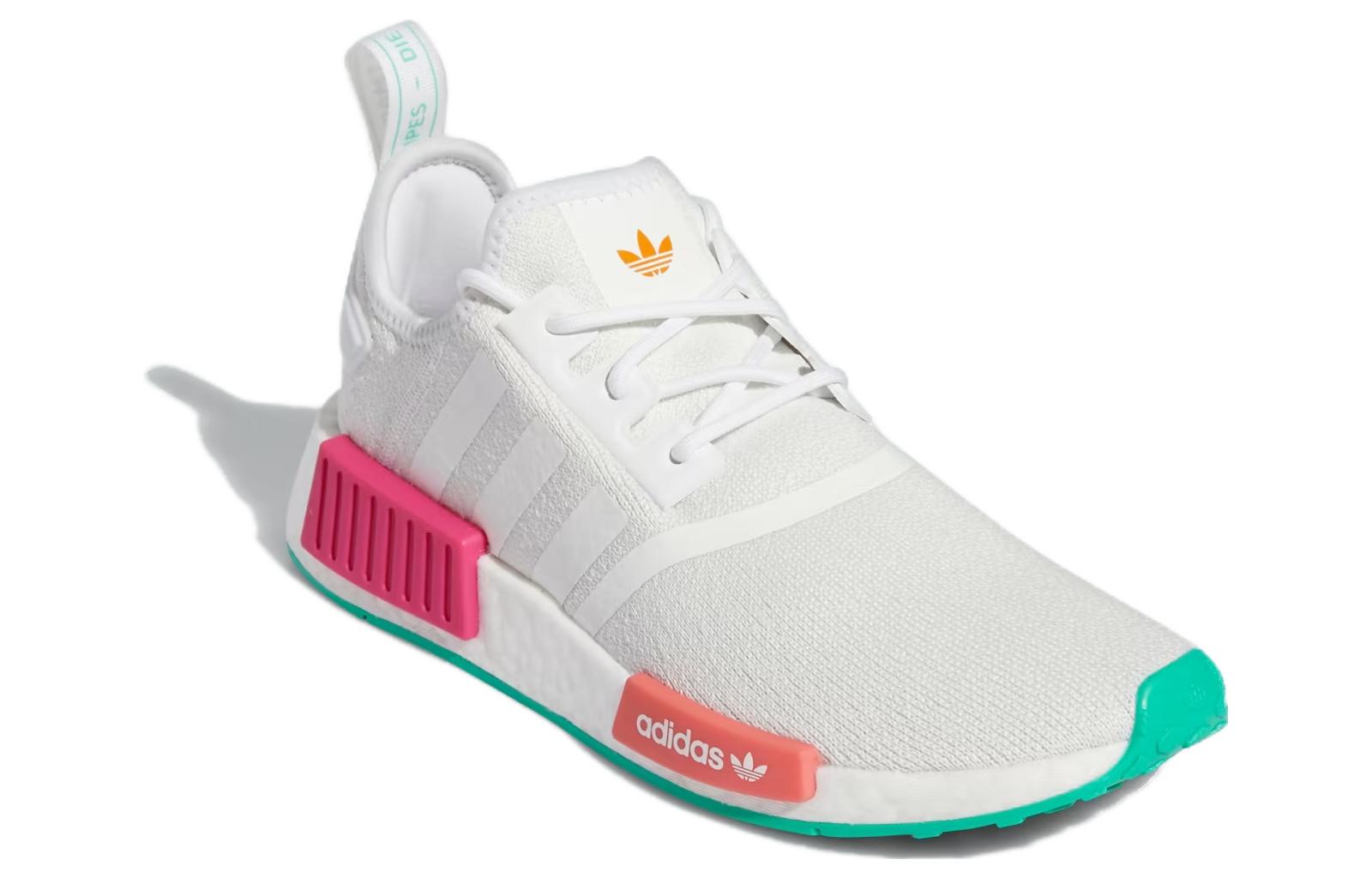 (WMNS) adidas NMD_R1 'White Magenta Green' GZ4964