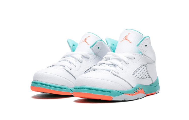 (TD) Air Jordan 5 Retro 'Light Aqua' 725172-100