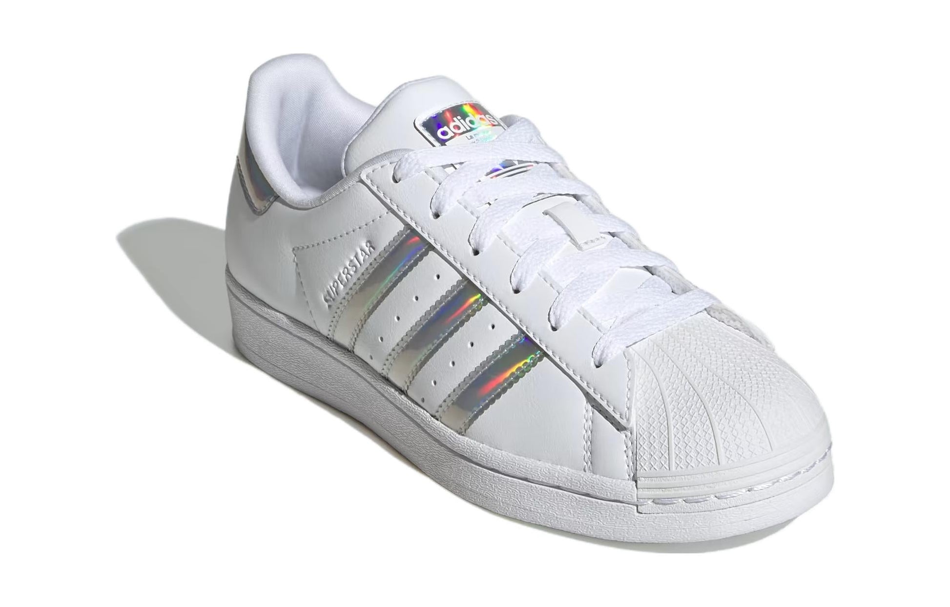 (GS) adidas Superstar 'White Iridescent' IG0238