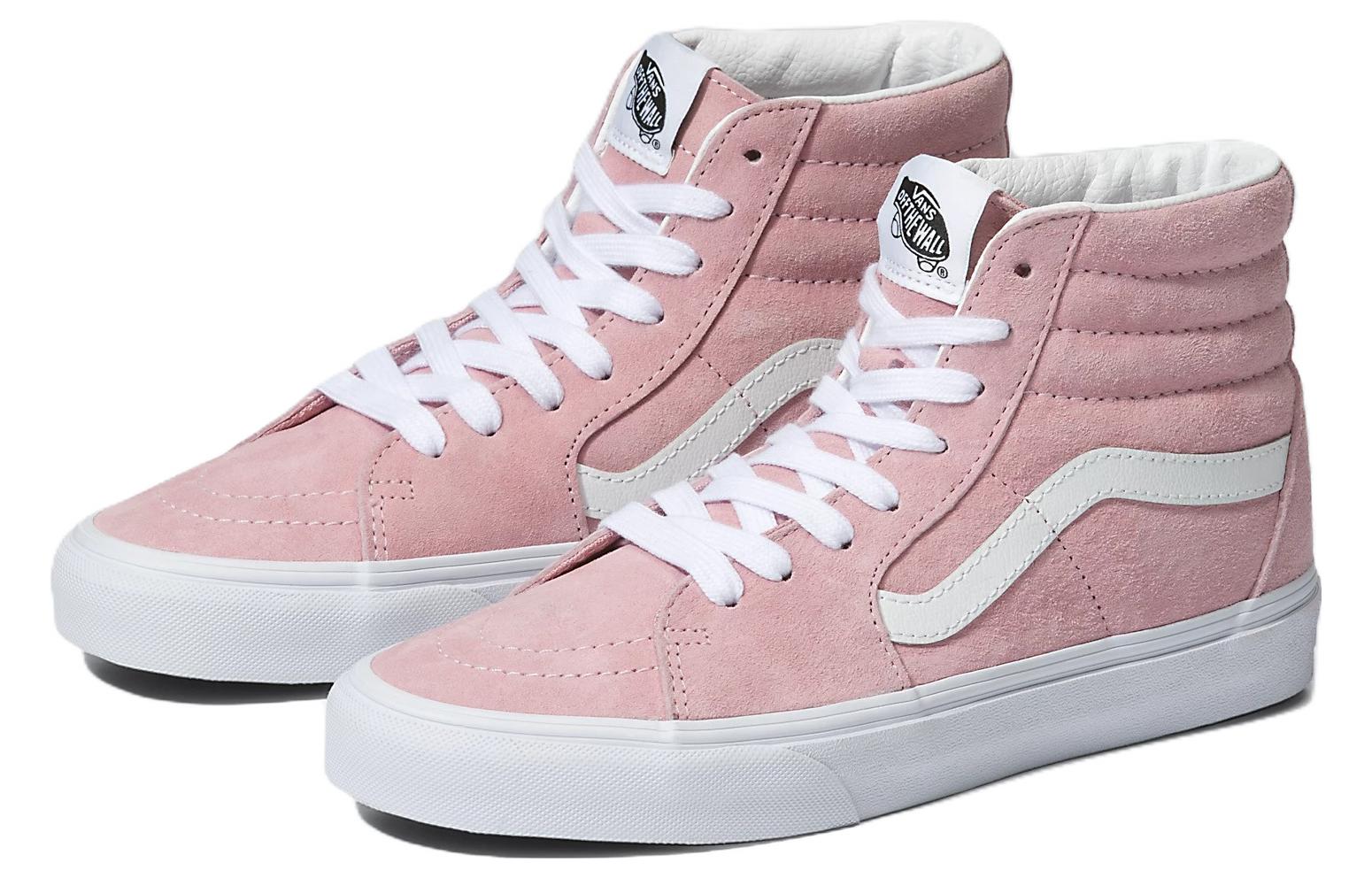 Vans SK8-HI Pig Suede 'Pink White' VN0A4BVT2PT