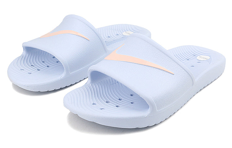 (WMNS) Nike Kawa Shower Light Blue Slippers 832655-401